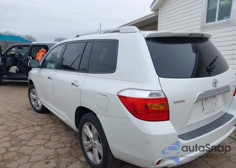 2008 Toyota Highlander Limited from USA, damaged, VIN JTEDS42A482051814